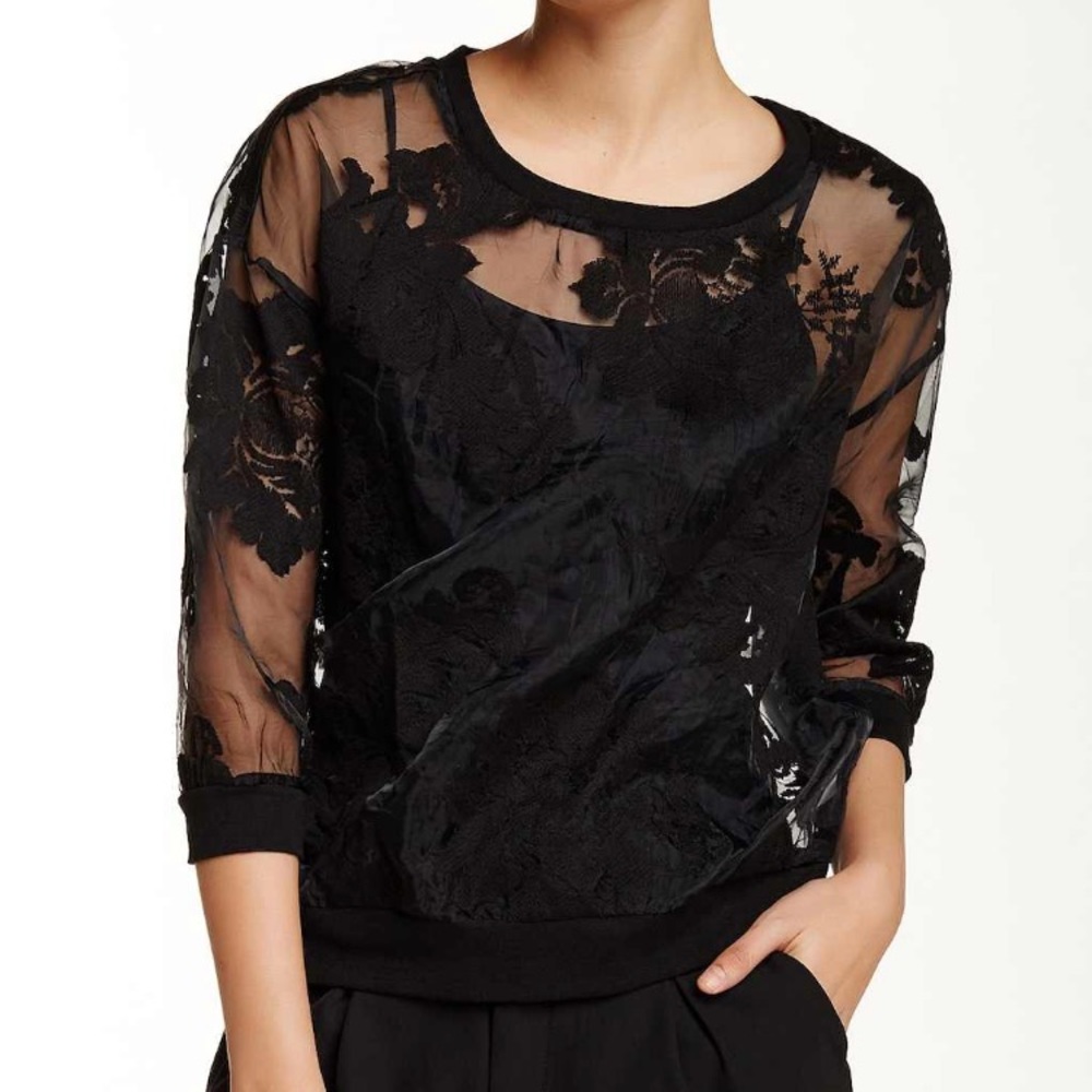Romeo & Juliet sheer shirt